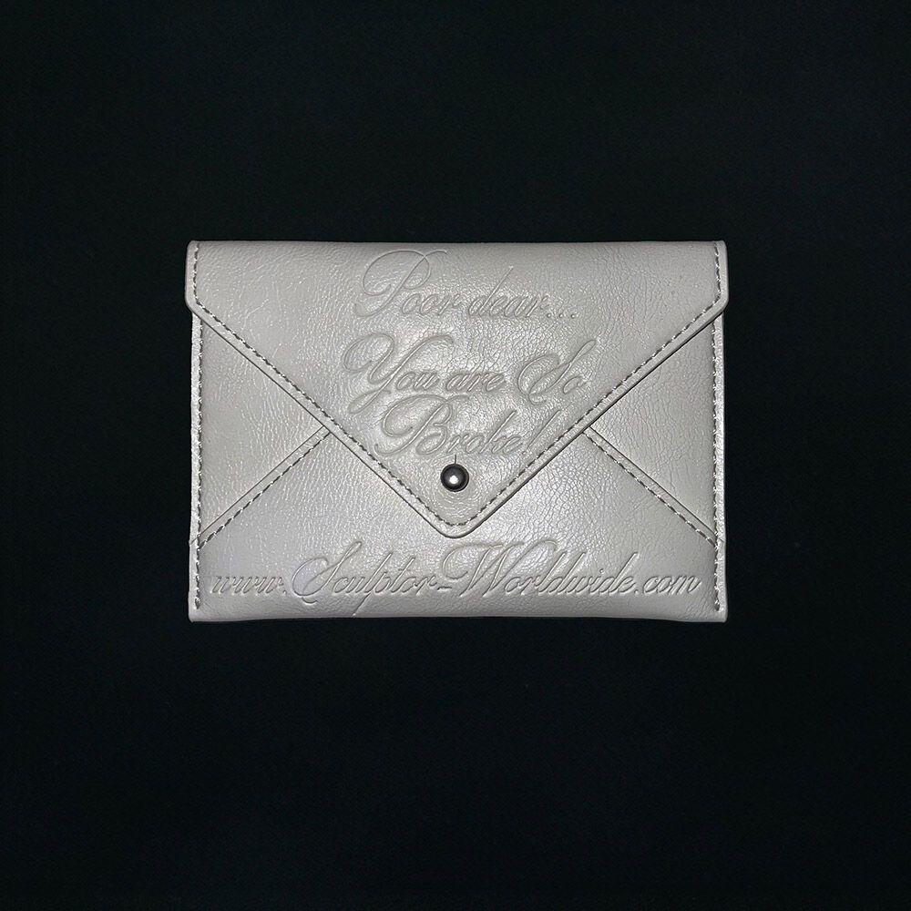 Poor Dear Card Wallet White