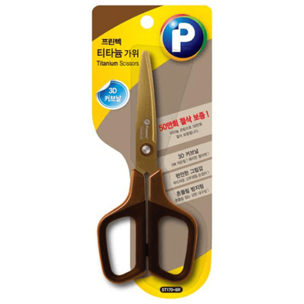 ST170-BR/3D커브가위/티타늄/17cm