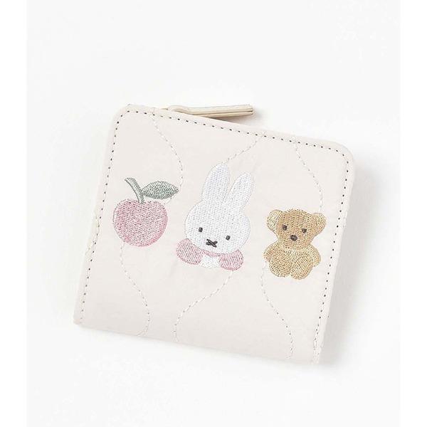 미피 퀼팅 폴딩 지갑