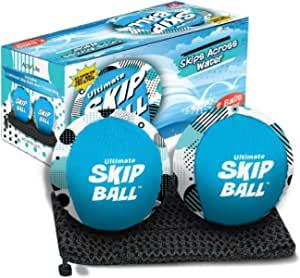 Activ Life The Ultimate Skip Ball – Water Bouncing Ball (2 Pack) Create Lasting Memories with Your Friends & Family at The Beach, Lake or Pool - Great for All Ages