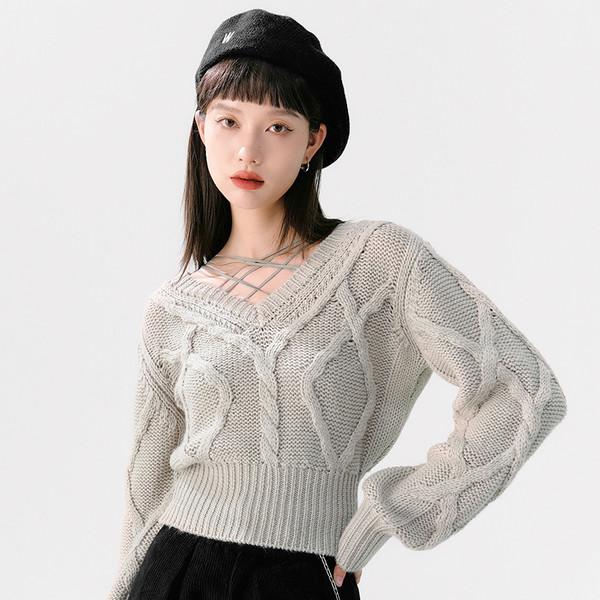 Endimion Waist Loose Knitwear (3color)