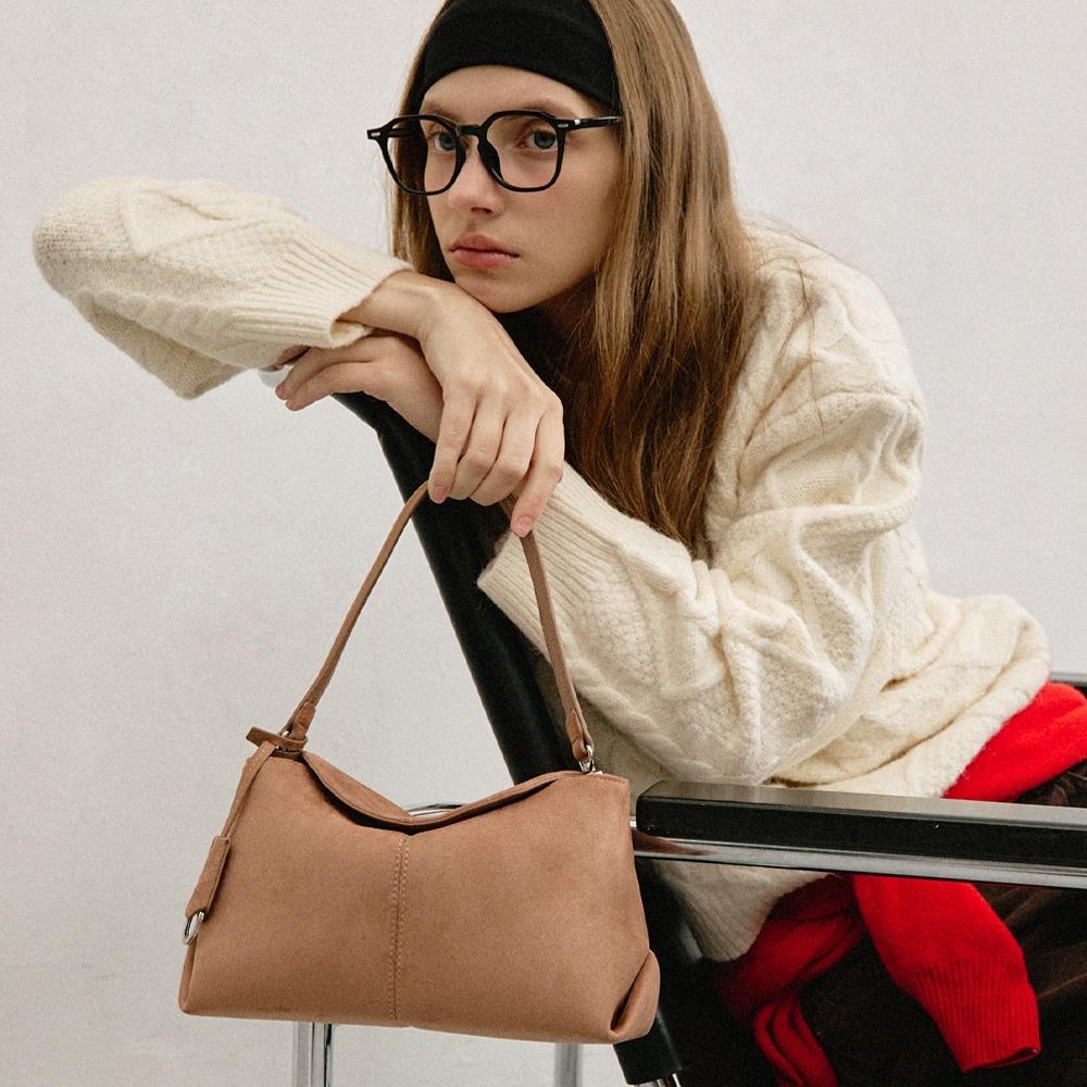 MOVO BAG _ suede camel 3way