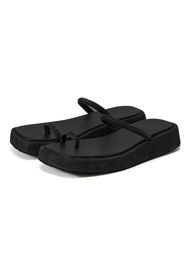ONE LINE LEATHER SANDAL