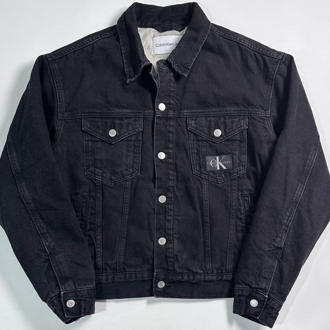 캘빈클라인 흑청 데님 자켓 | 후루츠패밀리