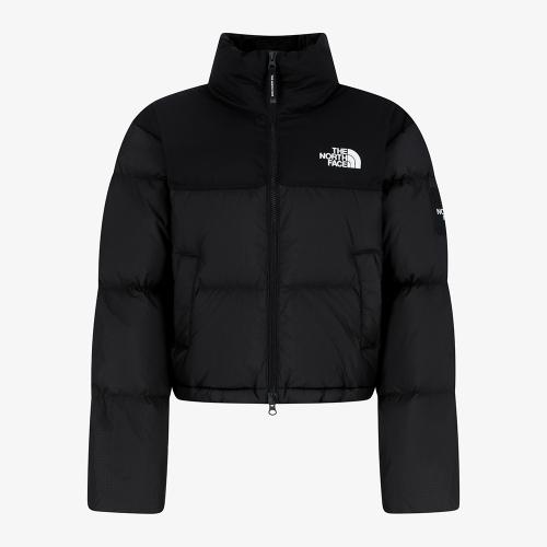 NJ1DR85K 화이트라벨 여성 노벨티 눕시 다운 자켓 (RDS) REAL BLACK