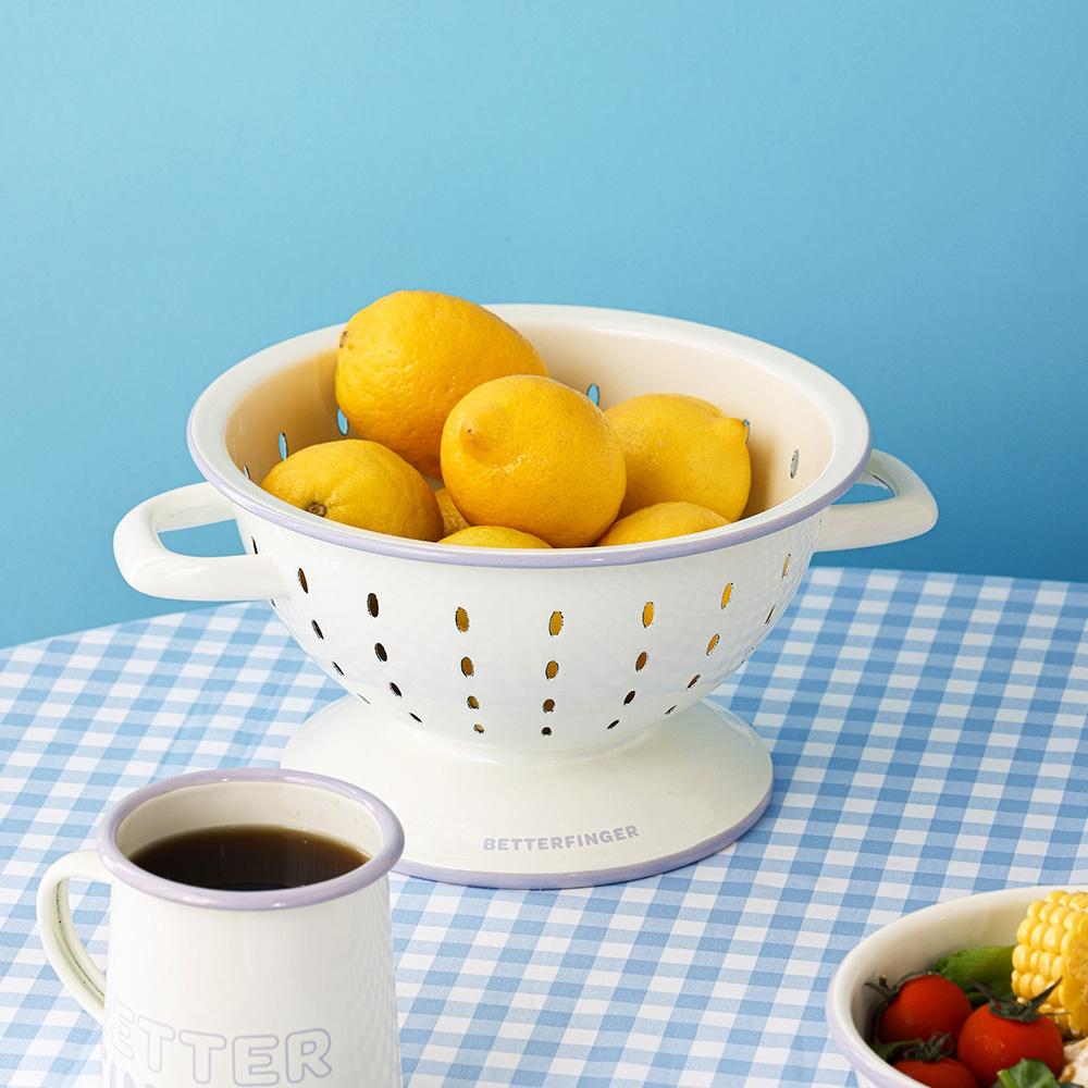 베터핑거 에나멜 법랑 콜렌더 채반