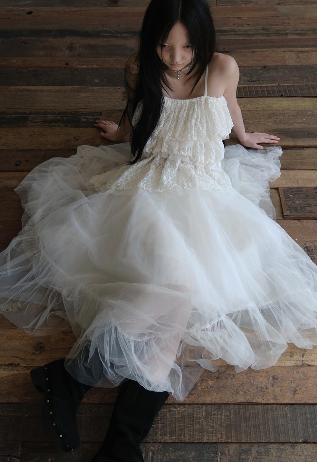 Maison Organza Sha Skirt, 2color