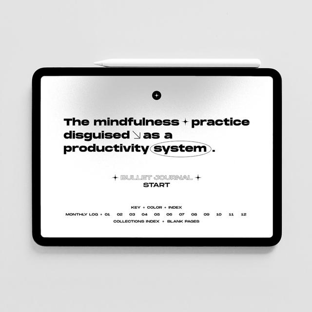 불렛저널 굿노트다이어리 아이패드플래너 굿노트속지 하이퍼링크 PDF