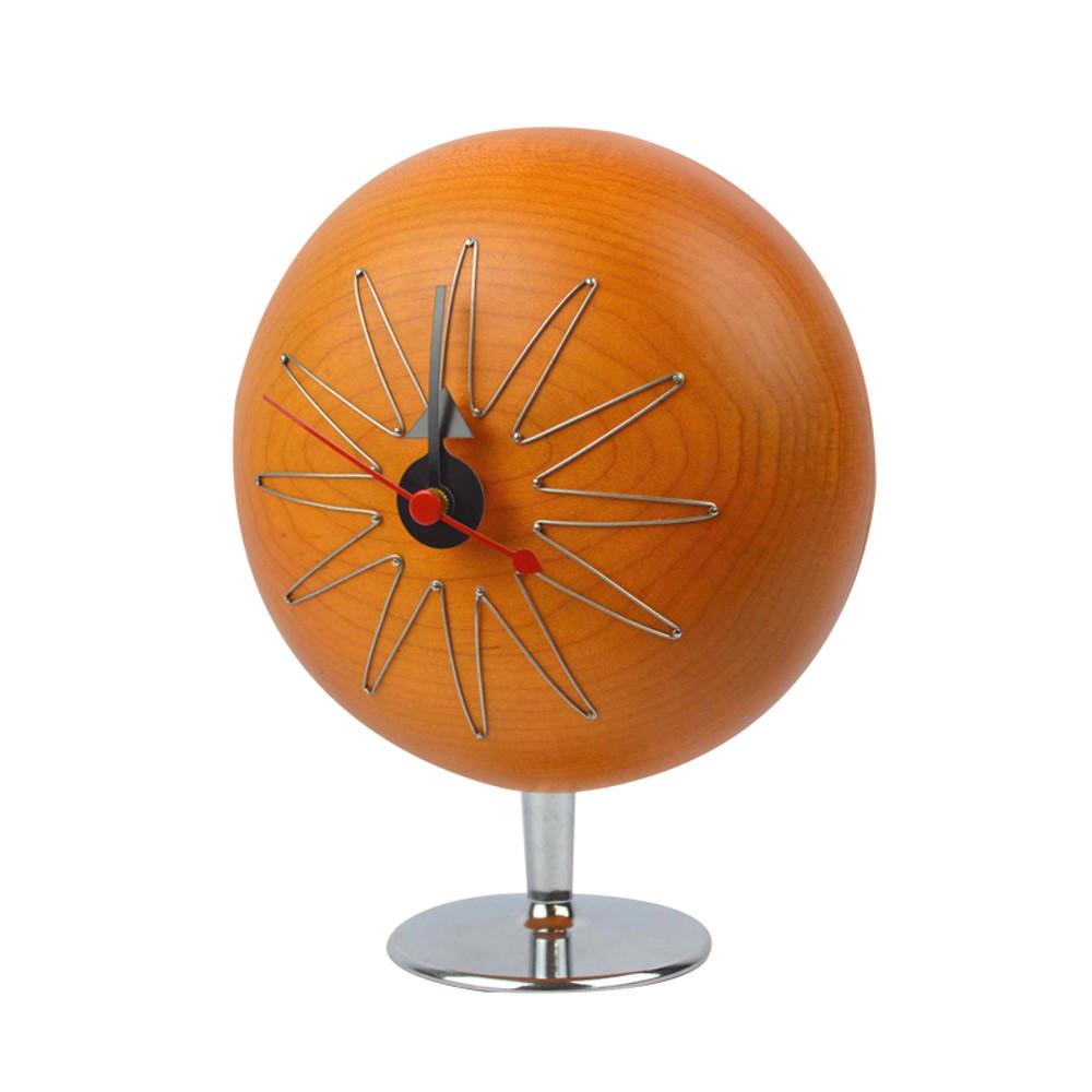 조지넬슨 시계 Pill Desk Clock 알약 원목 탁상 바우하우스 북유럽 디자이너