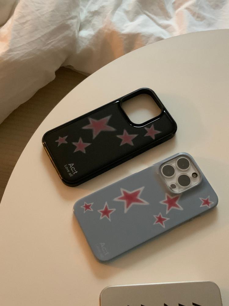 Gleaming epoxy case (Black, Blue)