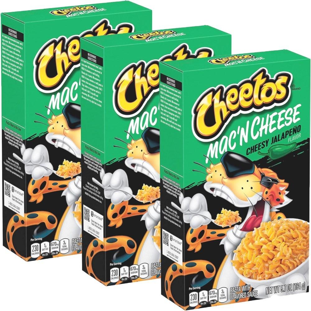 치토스 맥앤 치즈 치지 할라피뇨, 164g, 3개 - 스파게티/파스타 | 쿠팡