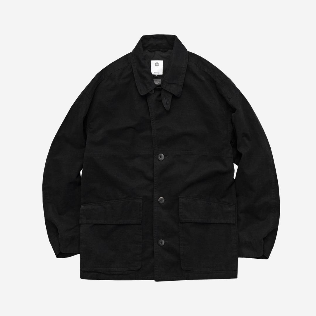 (10.22 PM6:00) officer jacket - black
