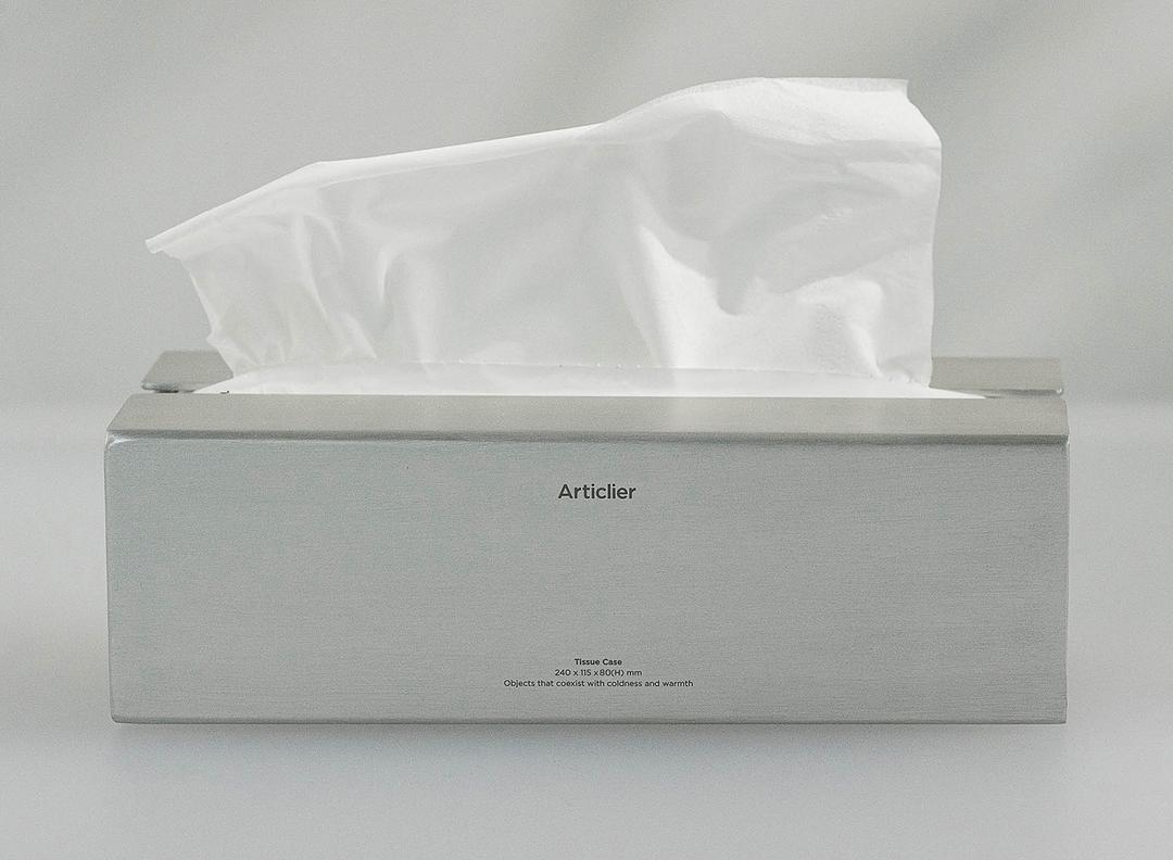 Aluminium Tissue Case