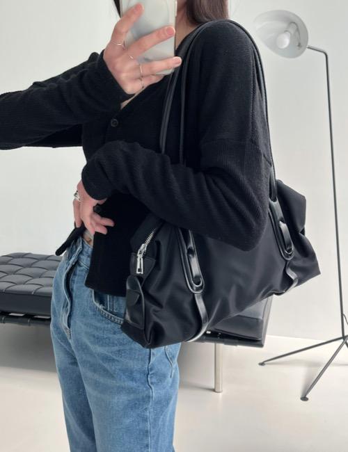 nylon delicate boston shoulder bag