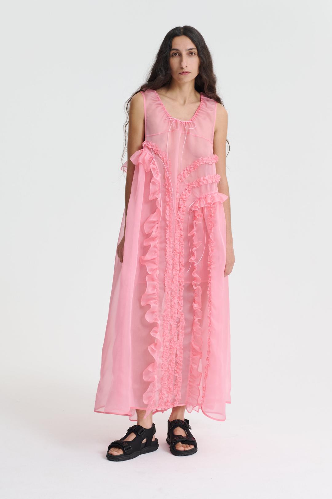 OPAL | DRESS SATIN ORGANZA SORBET - UK4