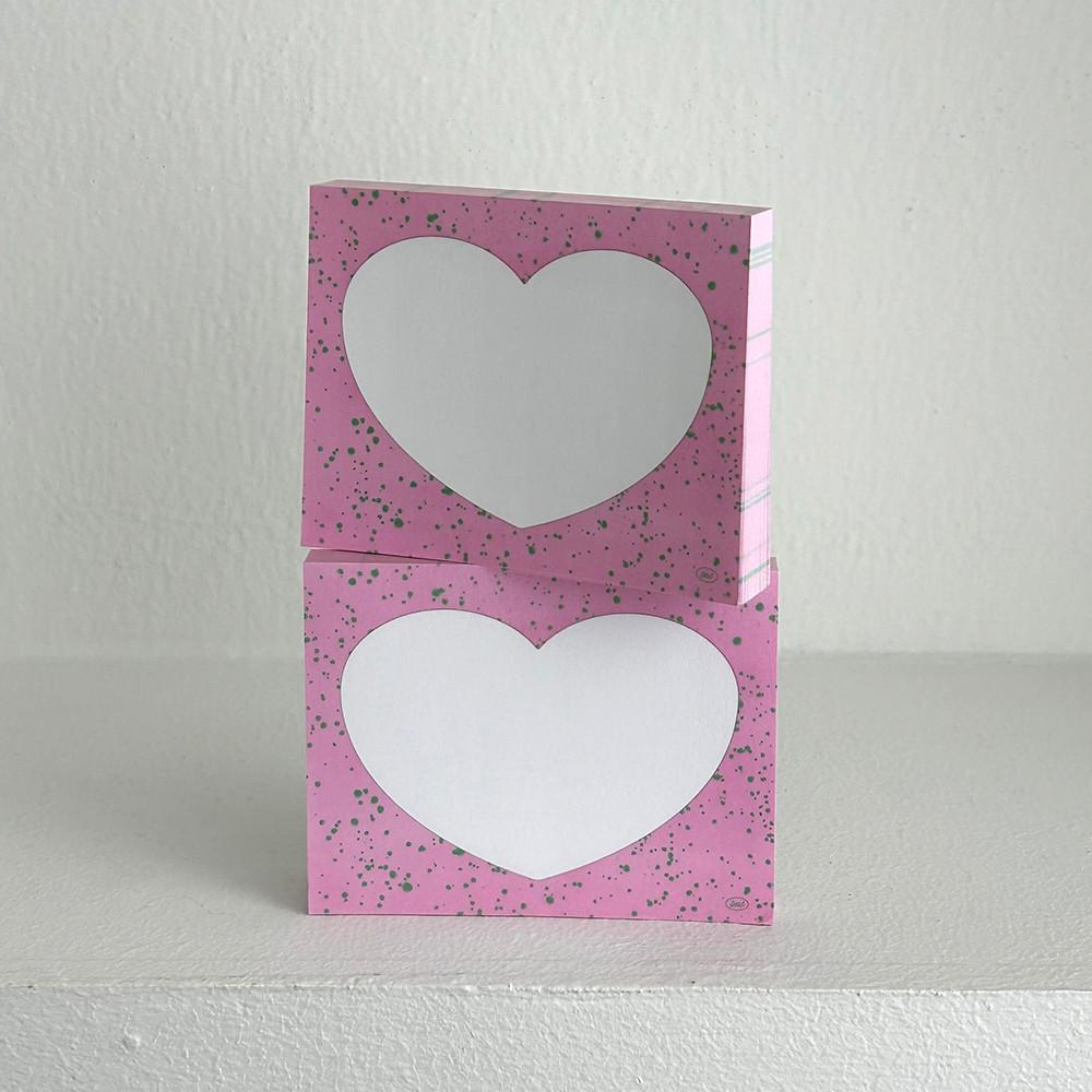 [아이민잇] 미니 메모패드 - 하트 01 : I MEAN IT