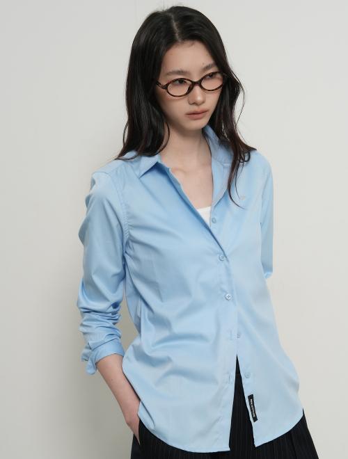 링클프리 리벳 셔츠 [BLUE] / WBE1L03507