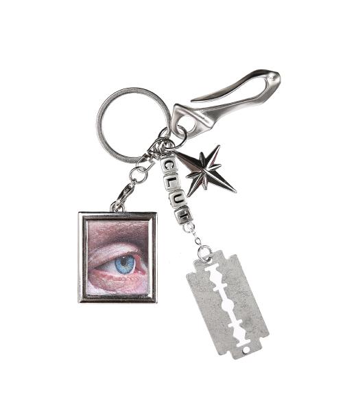 면도날 레이어드 키링