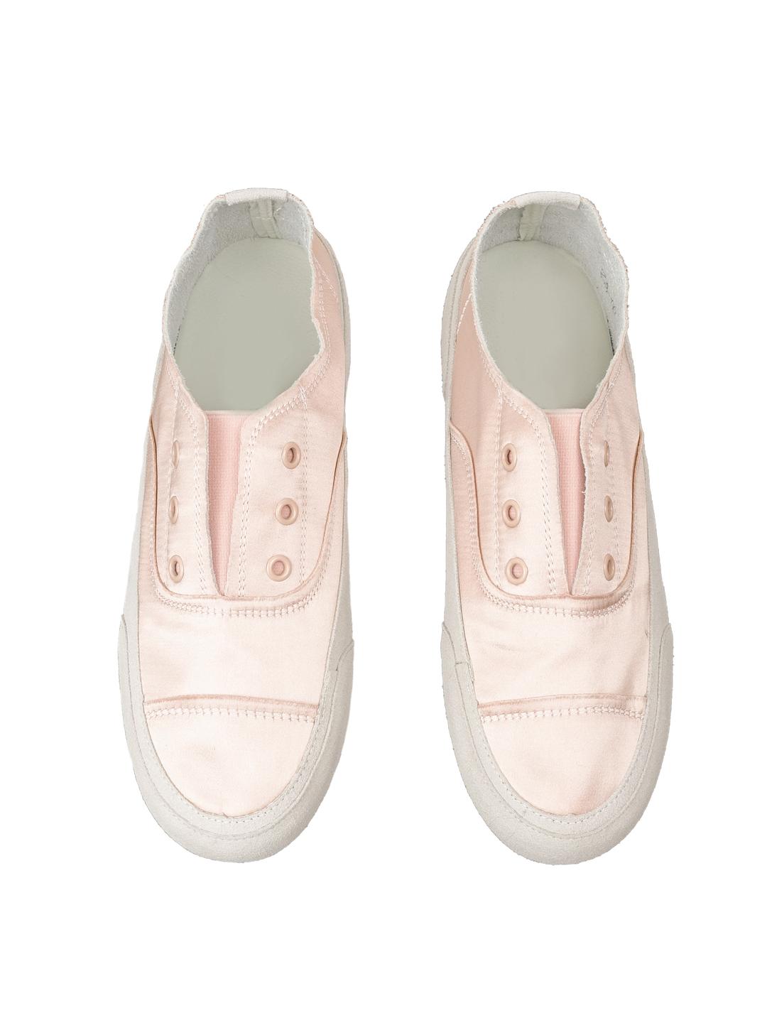 silky color slip-on