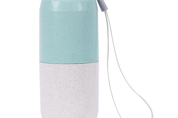 큐리필 휴대용 약통 알약케이스 블루