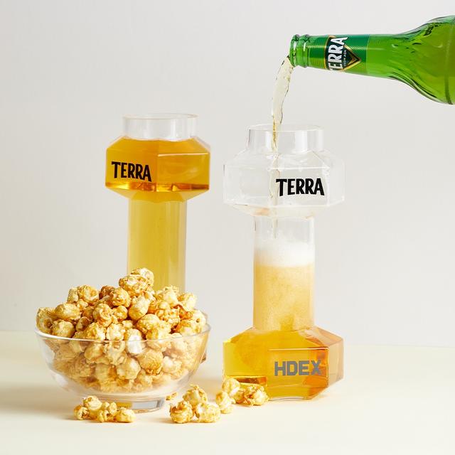 TERRA 에이치덱스 덤벨 아령 잔 / HDEX / 테라 / 맥주잔