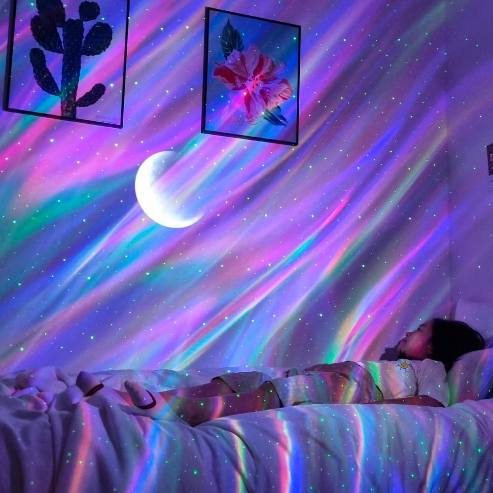 글루시 오로라 무드등 우주 은하수 우주인 조명 미러볼 크리스마스 불멍 집들이선물