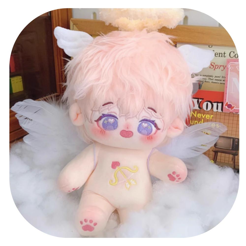 20cm 엘로스 천사 아이돌 무속성인형 솜인형