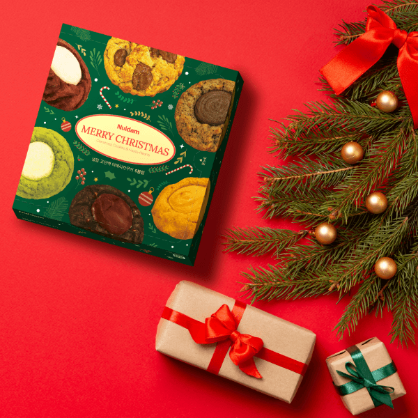 [널담x택배와따 온라인 최저가🎄] 고급 수제 아메리칸 쿠키 6개입