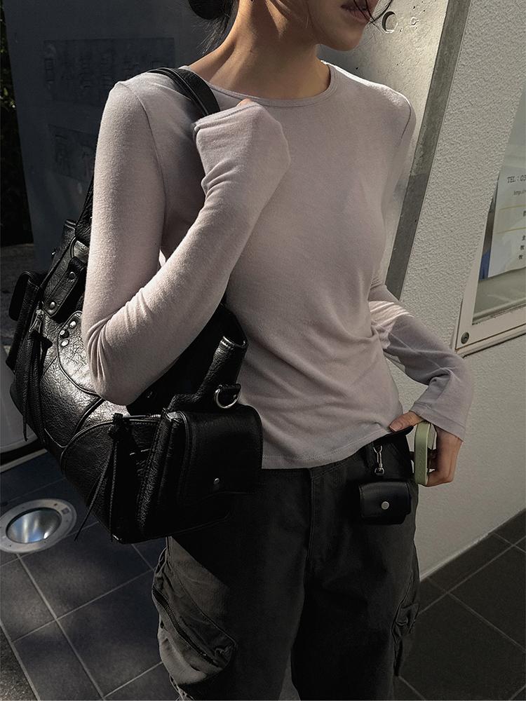 크렘므 [CRÈME ARCHIVE] 리베라 울 티셔츠