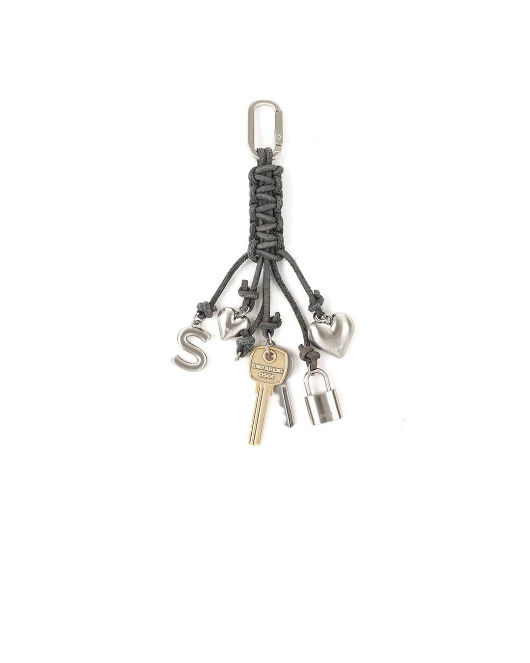 ROPE KEY RING [GREY]