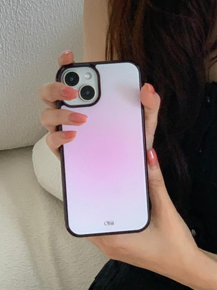 [오히 MADE] 블러셔 핑크 폰케이스