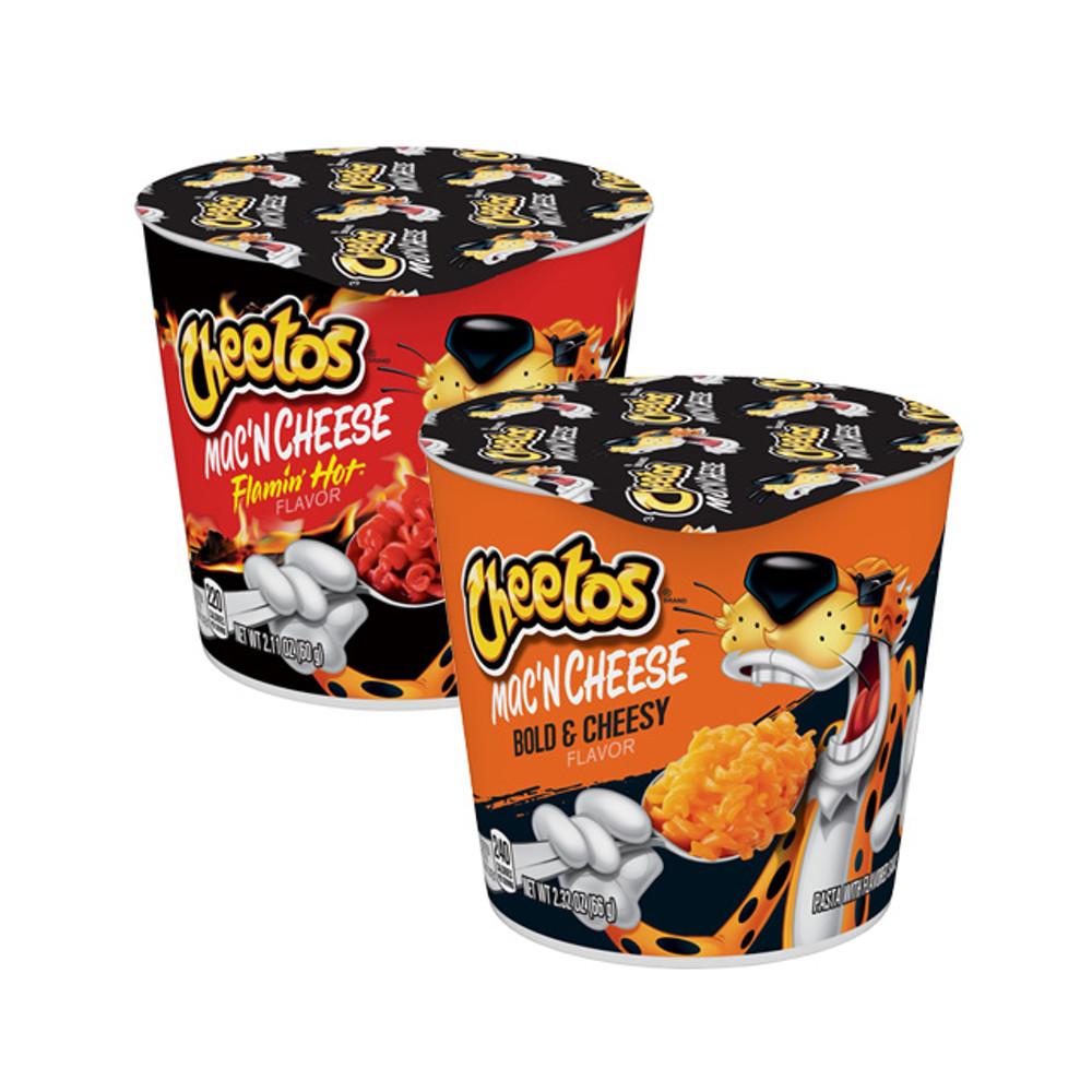 미국 치토스 맥앤치즈 파스타 3종 1회용컵 66g