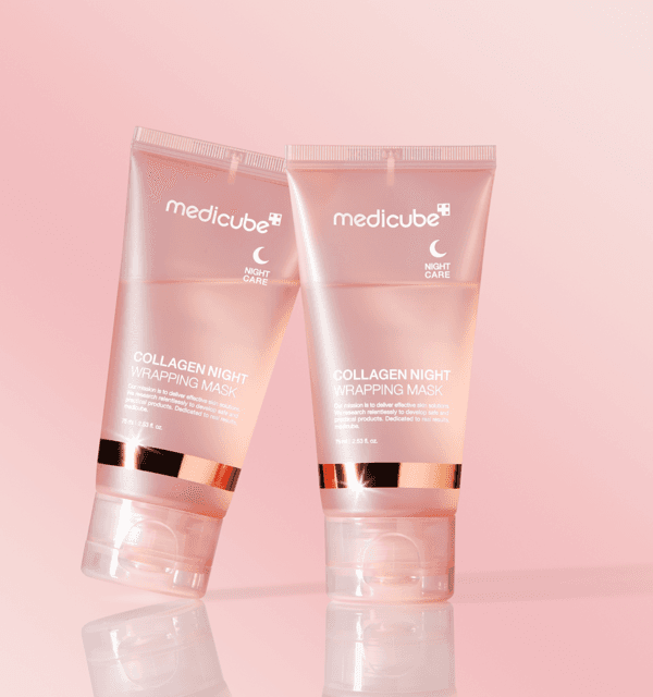 "자는동안 물광케어" 콜라겐 나이트 랩핑 마스크