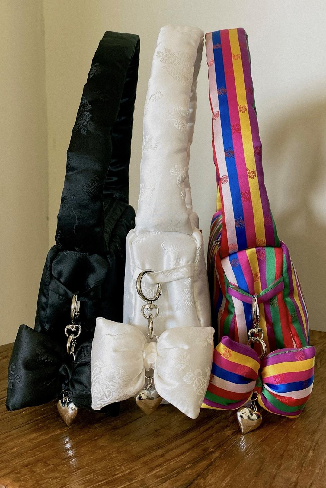 Padded Ribbon Keyring (3colors)