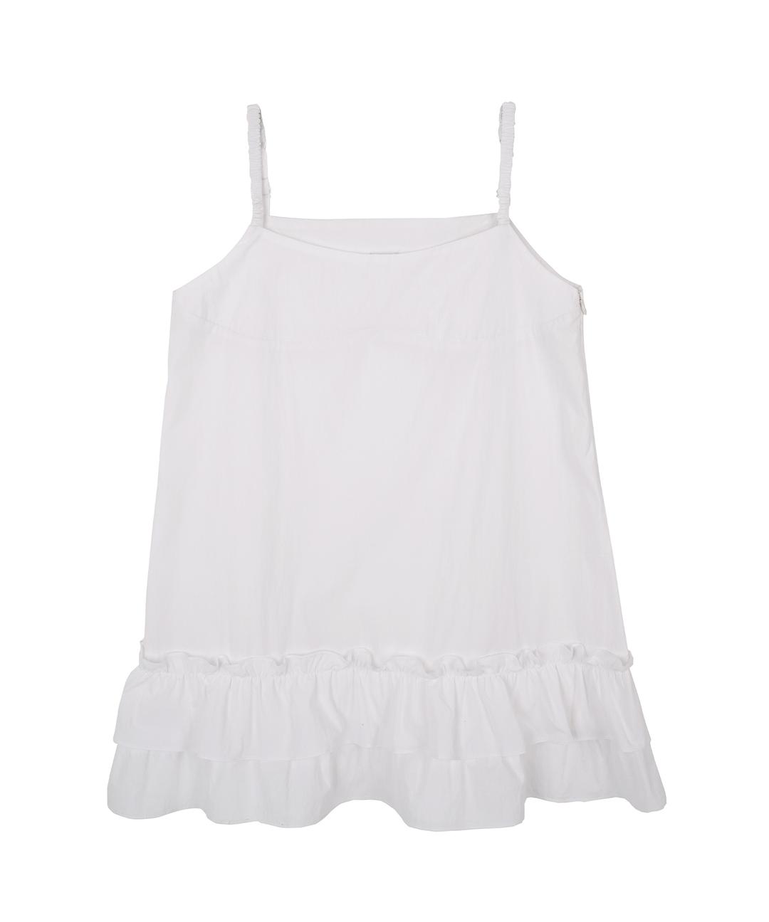 레이어드 미니 원피스_화이트