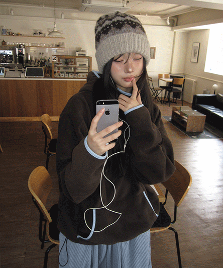 [WOOL 10%] 빈티지 노르딕 울 비니 - 3color