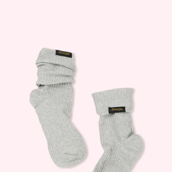 Attends girl socks (Gray)