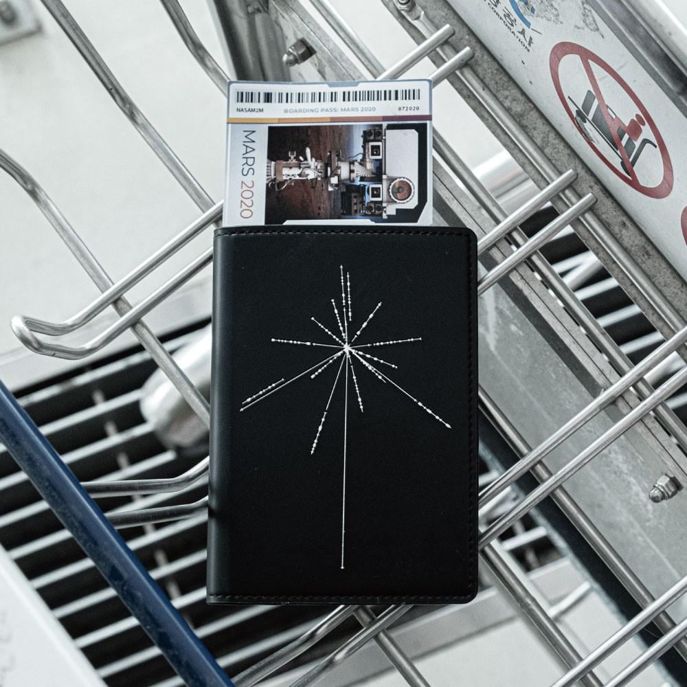 펄서 지도 여권 케이스 / Pulsar Map Passport Case