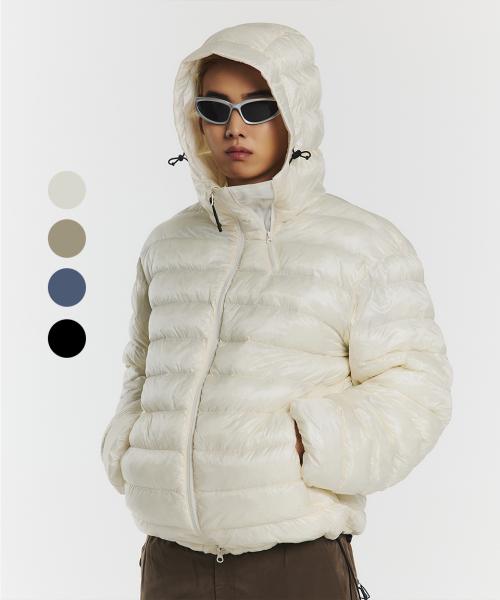 탱커 라이트 벤트 패딩 자켓 (4color)