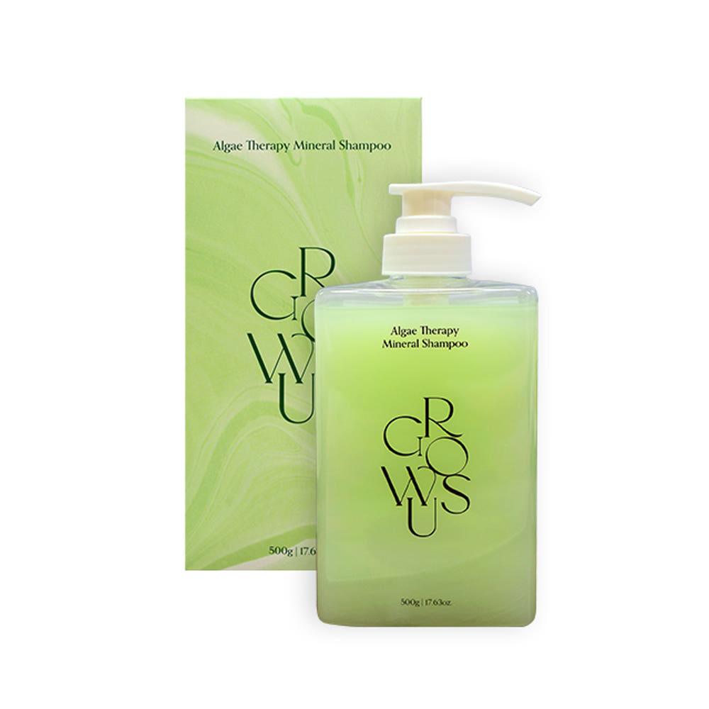 그로우어스 알게 테라피 미네랄 샴푸 500g 두피안티에이징