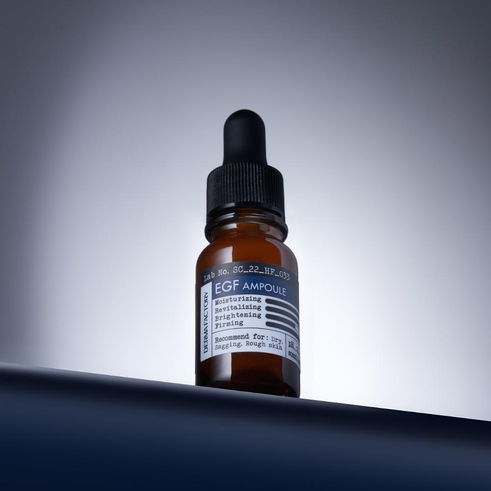 더마팩토리 EGF 앰플 10ml (EGF 9ppm+PDRN 1%) /펩타이드앰플 탄력앰플 EGF리포좀 활성 탄탄피부 탄력에너지 속광 윤광케어 콜라겐 판테놀 고영양