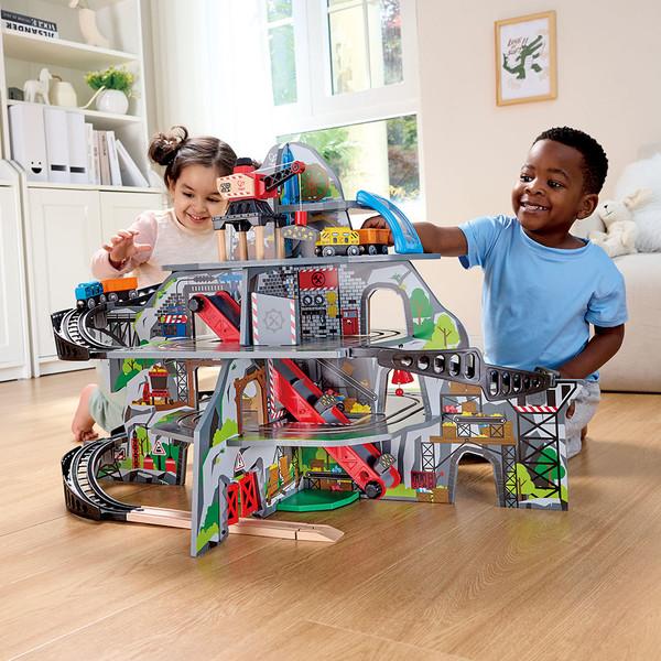 하페 광산도시 기차세트 초대형 역할 교통 놀이 3세이상