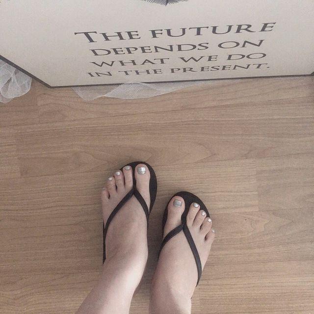 [6cm 통굽] 데일리 통굽 슬리퍼 쪼리 샌들 _리디아