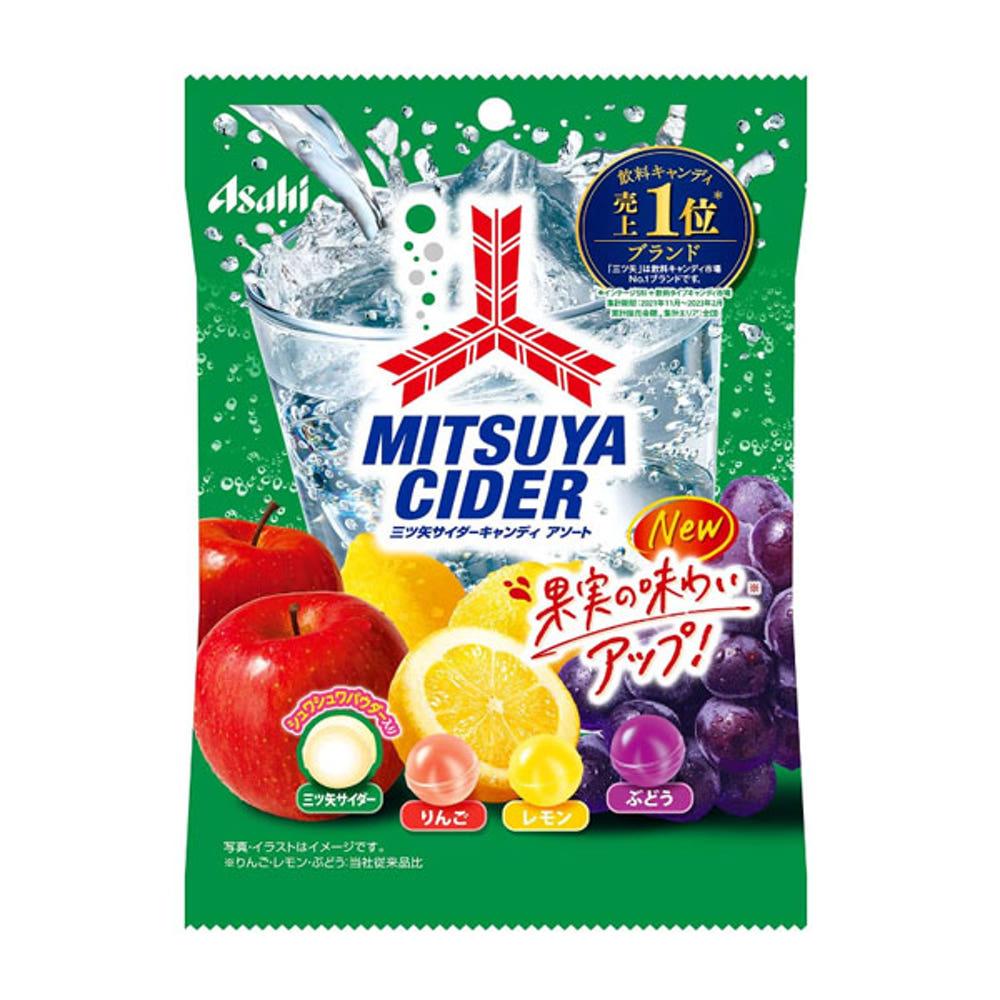 아사히 미츠야사이다캔디 112g x 3 일본 사탕 탄산 과일