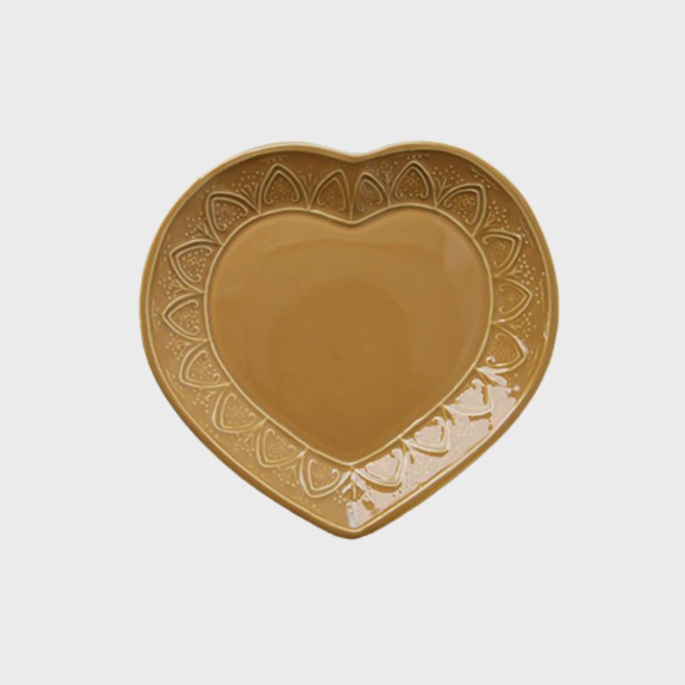 [라세라미카] 레이스 하트플레이트