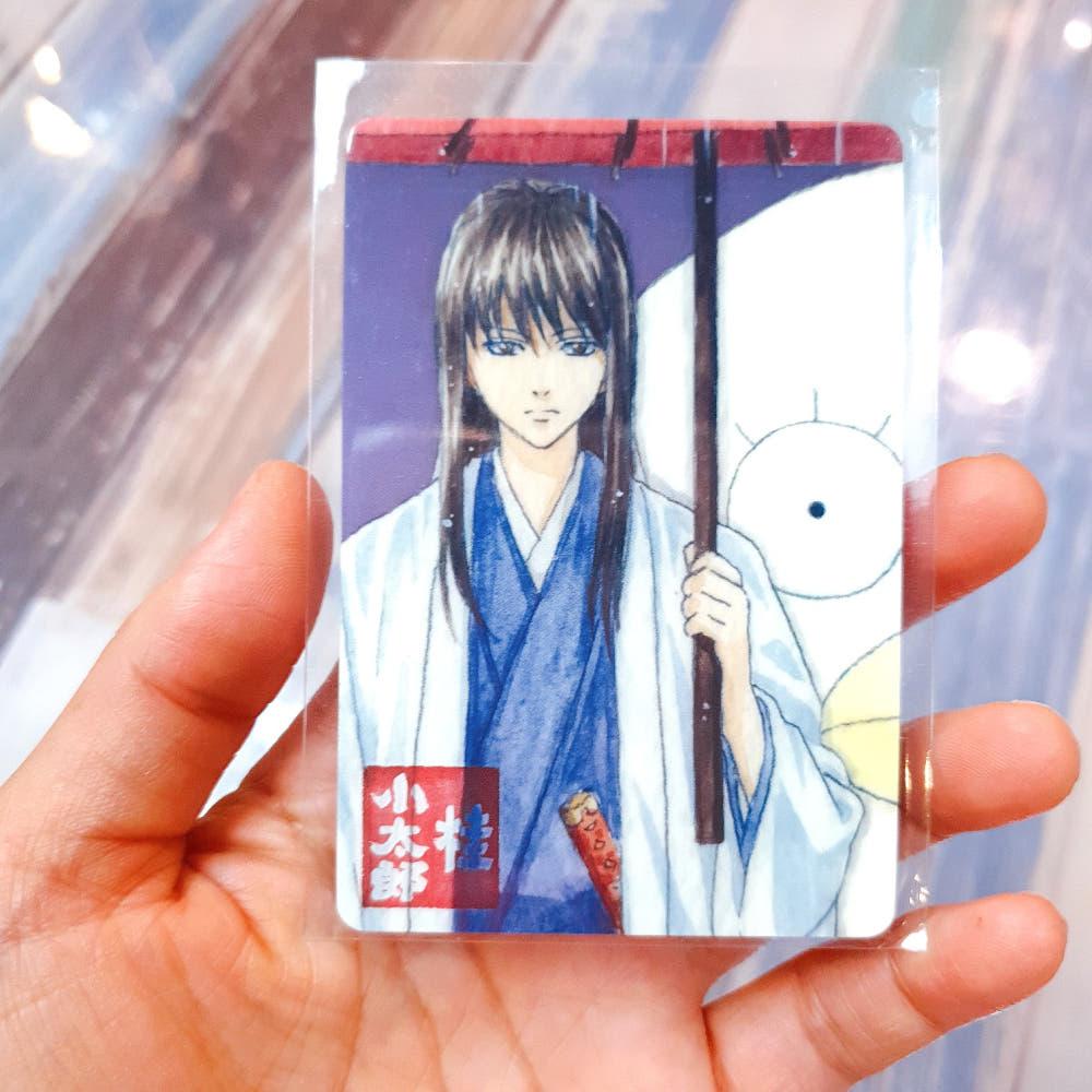 반다이 은혼 긴타마 카드콜렉션 시리즈 클리어 카드 웨하스 캐릭터 일러스트 카츠라 엘리자베스 확정 단품 굿즈