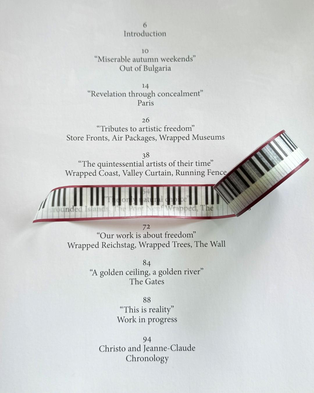 Grand Piano Masking Tape