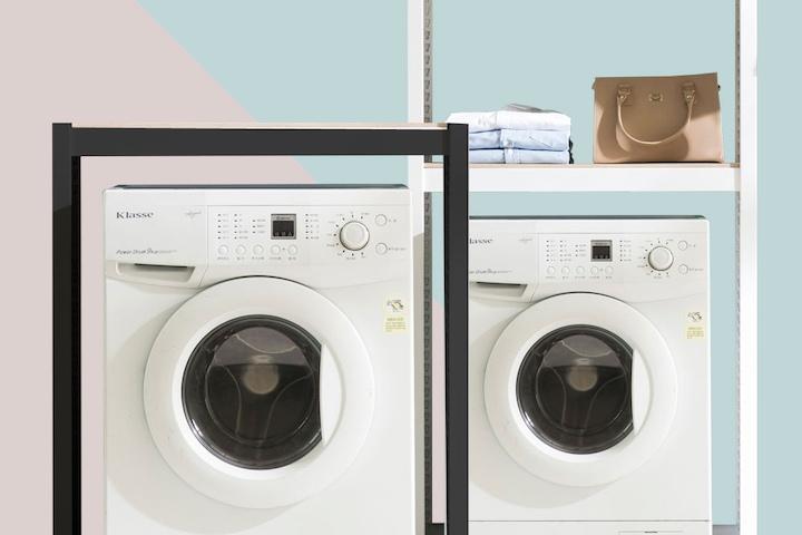 조립식 세탁기 선반 건조기 김치냉장고 위 앵글선반