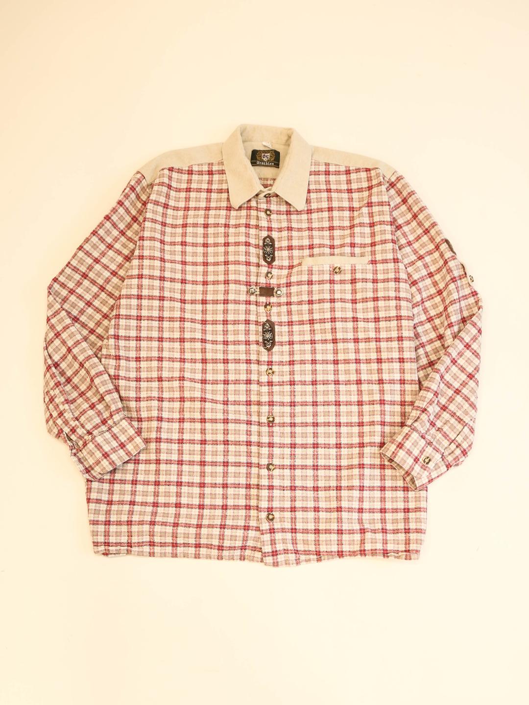 Pendent Linen Western Shirt O3146