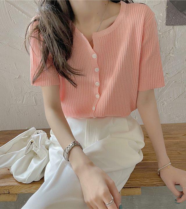 파스텔 니트 가디건 - 8color